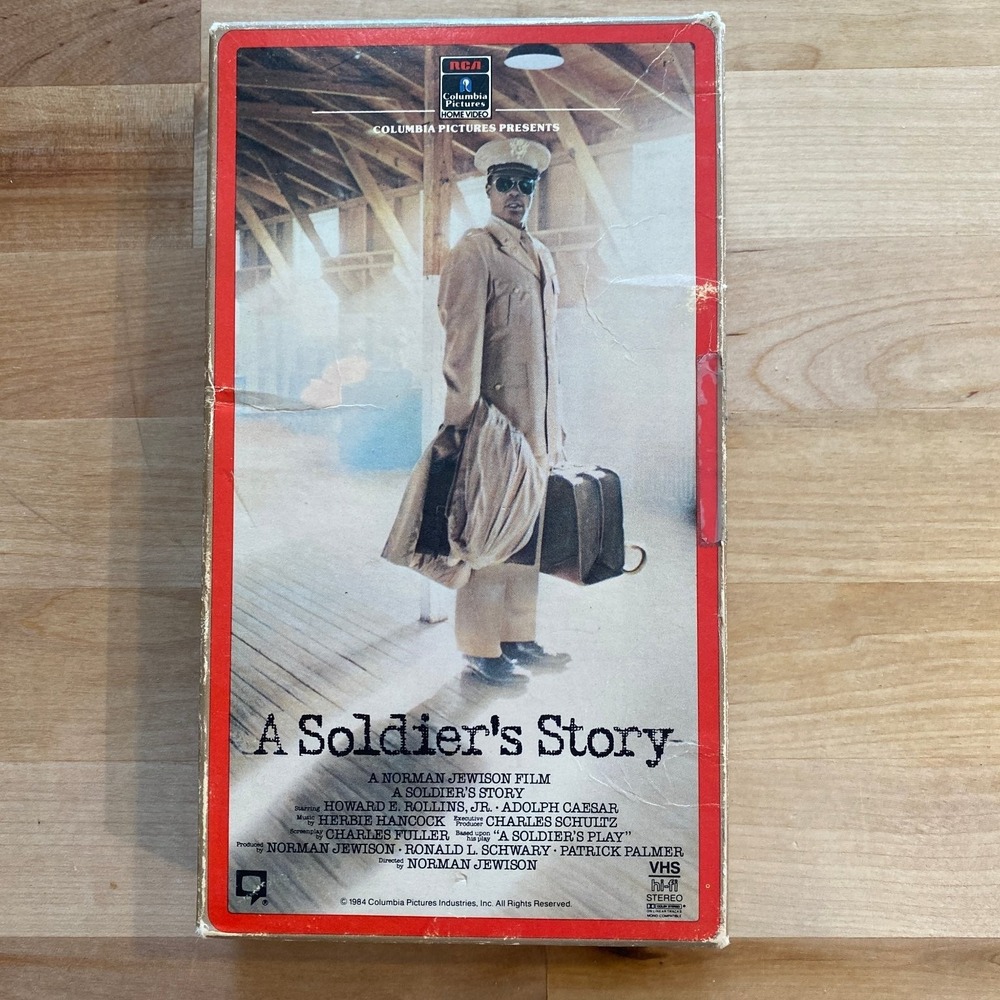 A‎ Soldier's Story VHS 1984 Drama Mystery RCA Columbia Pictures Home Video